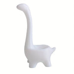 support bijoux forme dinosaure or noir blanc rose vert moderne adhésif créatif anneaux mat