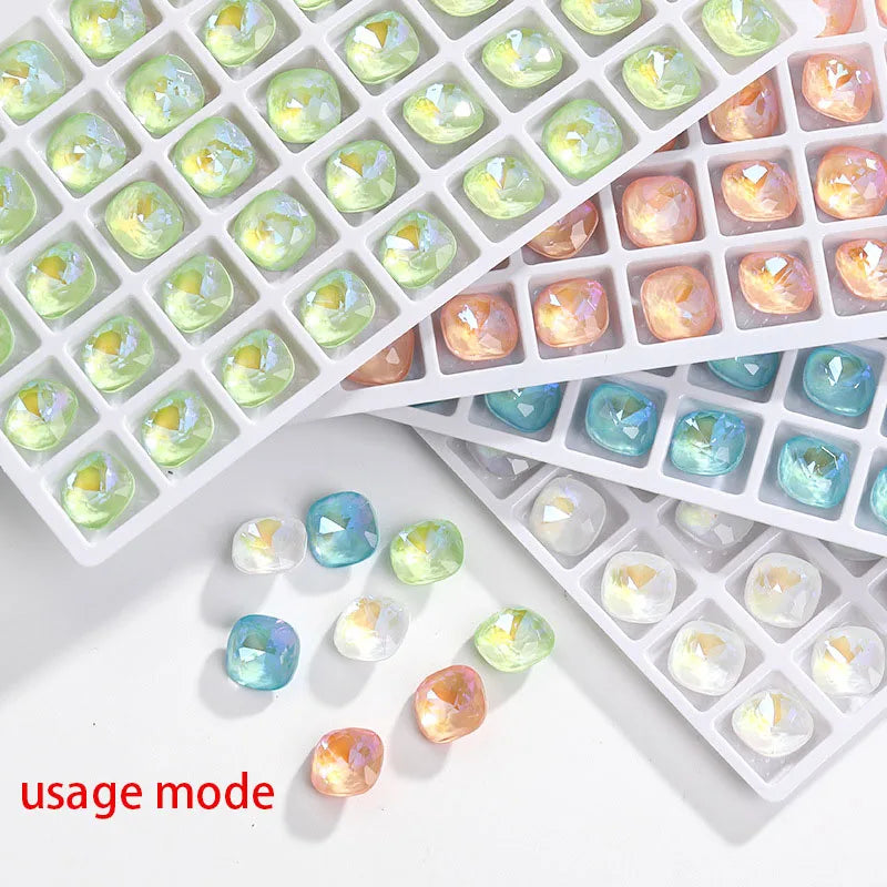 boîtes plastique bijoux blancs modernes 12 18 24 28 36 40 42 45 48