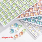 boîtes plastique bijoux blancs modernes 12 18 24 28 36 40 42 45 48