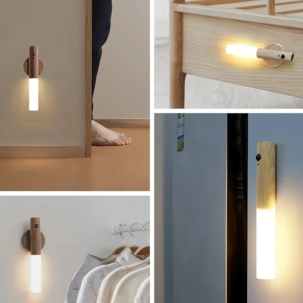 Lampe de chevet intelligente avec détecteur de mouvement