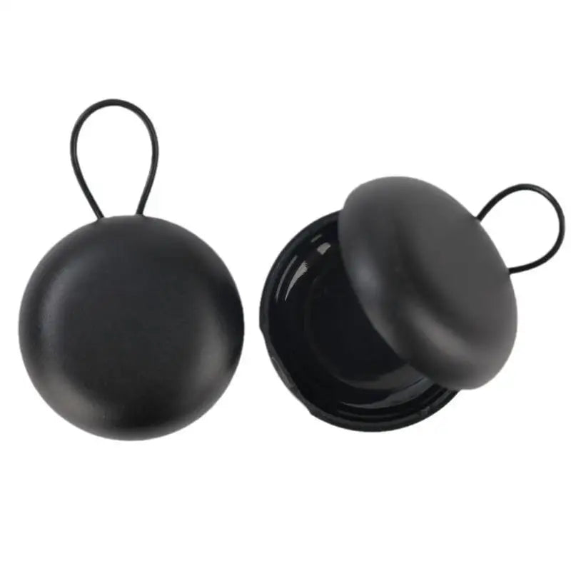 boîte rangement bouchons oreilles noir blanc compact annuel suspension bijoux accessoires rond matériau