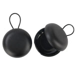 boîte rangement bouchons oreilles noir blanc compact annuel suspension bijoux accessoires rond matériau