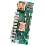 ampoule électrique vert condensateur bobine diode électronique gris jaune noir circuit imprimé