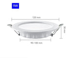 Spot LED moderne 220V 7W 9W 12W 20W blanc 4000K 6500K clips aluminium