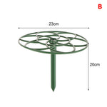 support plante métallique vert jardinage décoration fleuri piquet insertion terreau hauteur diamètre
