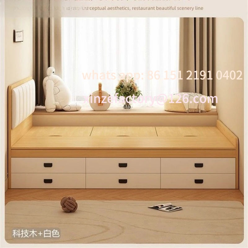 Assemblage facile du lit tatami en bois massif