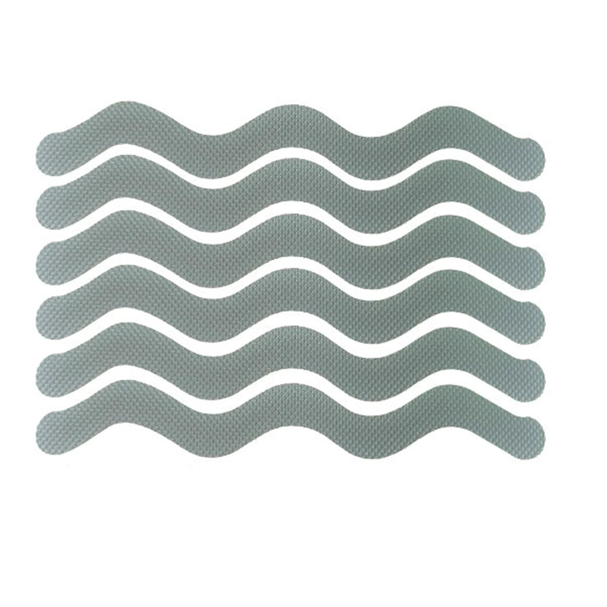 tapis antidérapant moderne adhésif noir gris rose bleu rayures ondulées salle bain sécurisé imperméable