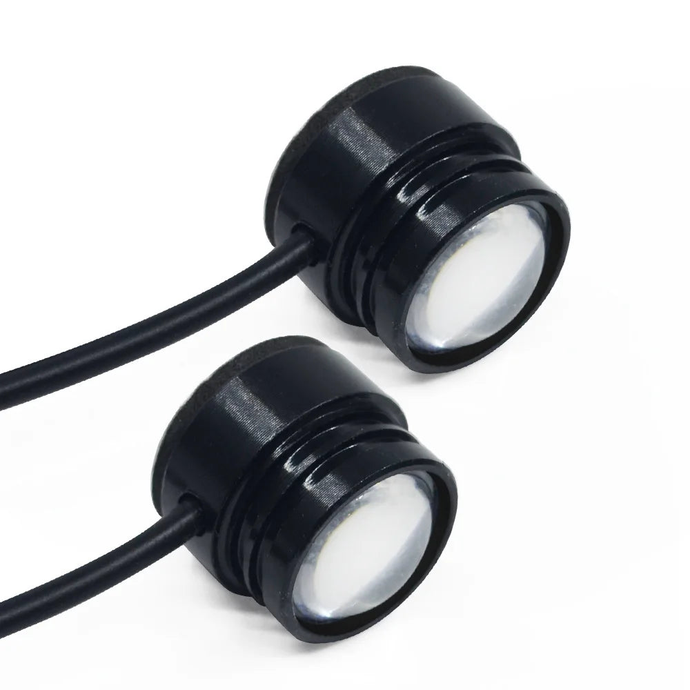 ampoules led diurnes 12v super lumineuses adhésives couleur noire blanche moderne