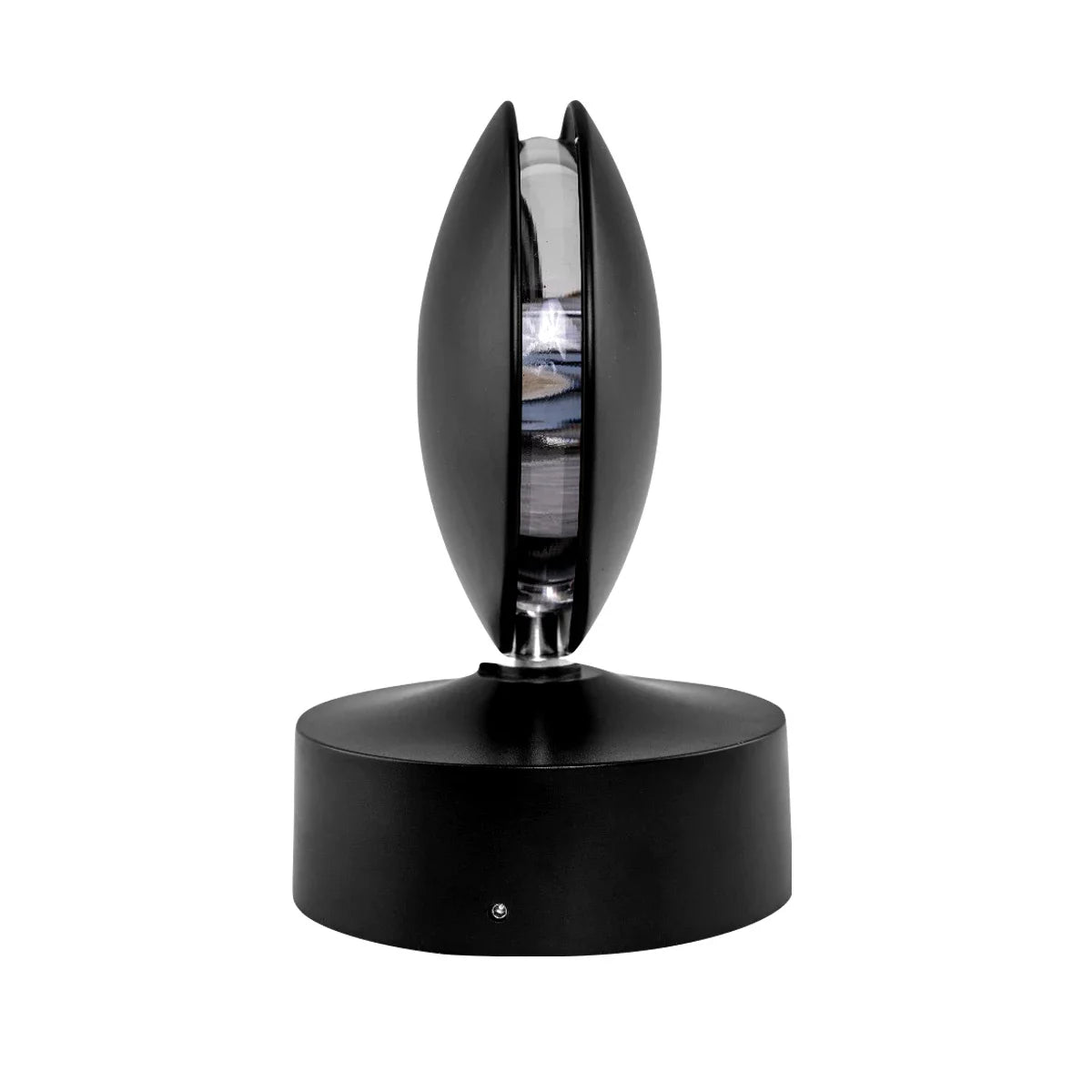 lampe table moderne minimaliste adhésive noir blanc sphérique 9w aluminium