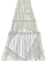 ruban décoratif dentelle franges mariage élégant festif rouge rose doré bordeaux gris noir