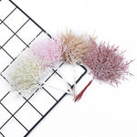 plantes artificielles couronnes fleurs multicolores decoration exterieur naturel branche exposition festive