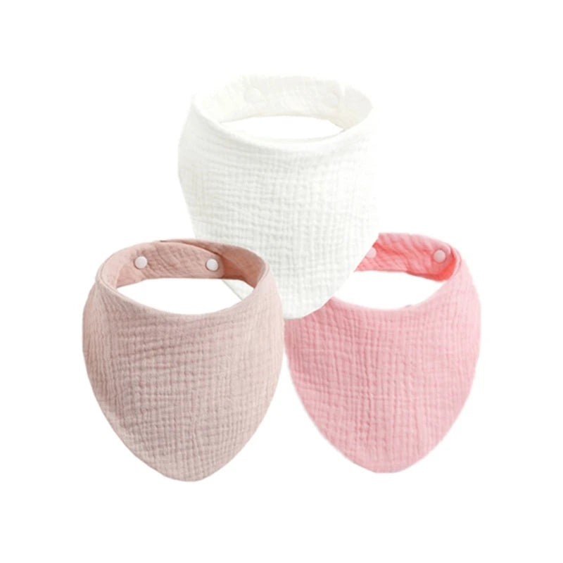 écharpe bébé rose blanche uni douce classique cotonnée ans unisexe