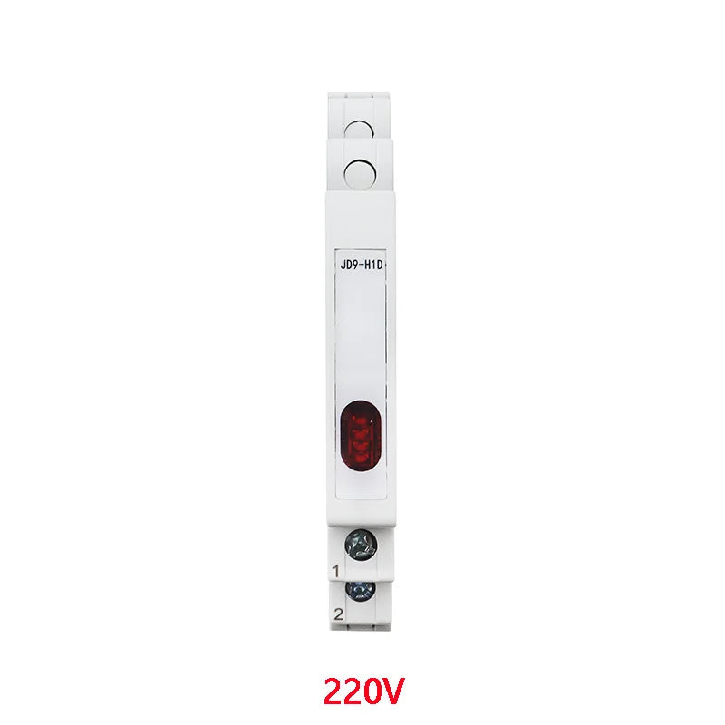 interrupteur électrique moderne blanc rouge flux lumineux faible tension 220v alternatif