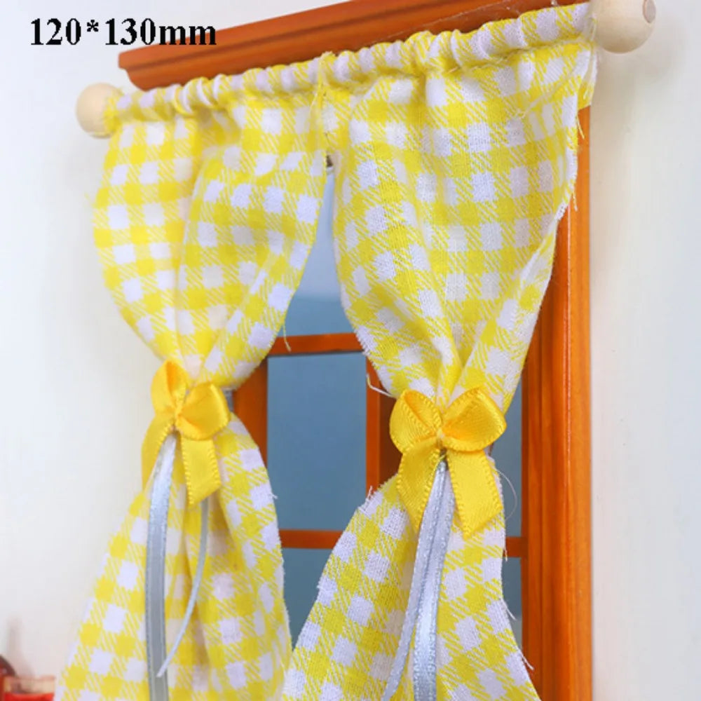 rideaux blancs fleurés dentelle vintage opaques transparents animaux nature maison poupée romantique