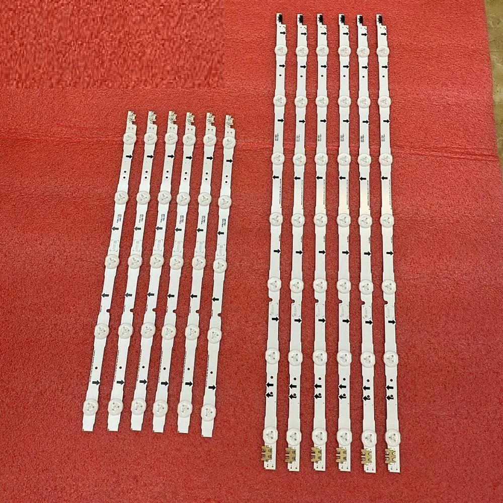 bande lumineuse led blanche moderne 24 bandes 12 connecteurs aluminium