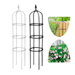 support plante grimpante grille métal anti rust noir blanc moderne facile jardin fleurs tomates