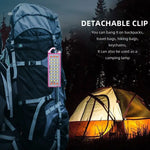 lampe poche rechargeable led rose verte noire transparent moderne compact clips détachables câble usb