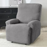 housses fauteuil relax tissu motifs gris moderne adhésif poche salon extérieur