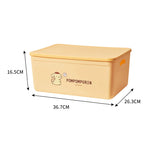 boîtes rangement plastique imperméable my melody pom pom purin multiple utilisations poignées