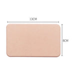 support savon moderne gris clair tissu adhésif salle bain absorbant rapide blanc opacité