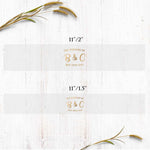 étiquettes mariage adhésives fleurs dorées textes classiques blanc or 50 75 100 unités