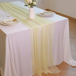 nappe opaque chemin table semi transparent blanc vert différents événementiels mariage receptions