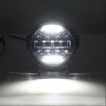 projecteur led phare noir moderne robuste diodes alignées cable ip67