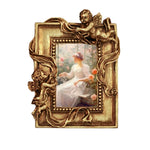 cadres decoratifs or ornements floraux angelots baroque decoration murale fixations murales luxe maison