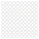 anneaux suspension transparents plastique modernes accessoires rideaux decoration intérieure sans motif blanc