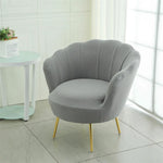 housse fauteuil blanc bleu rose gris beiges rayures horizontales moderne pieds dorés machine extensible