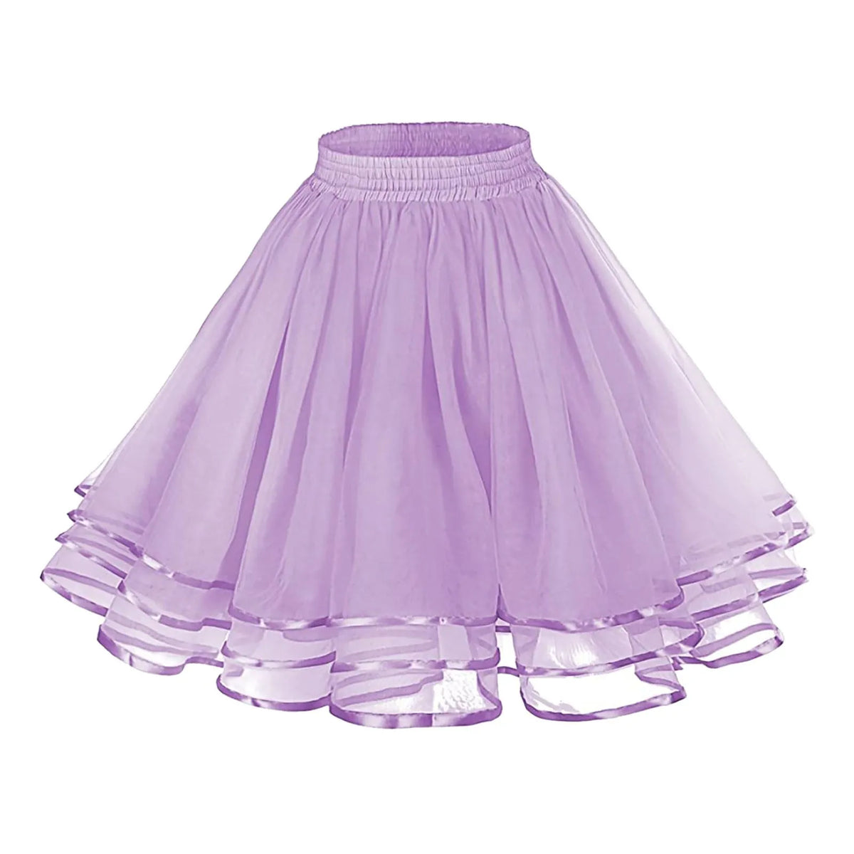 Jupe plissée évasée bleu marine noir vert rouge violet blanc translucide vintage ceinture élastique