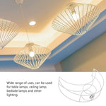 cadre parapluie blanc moderne eyelets diy lampshade bracket table light frame