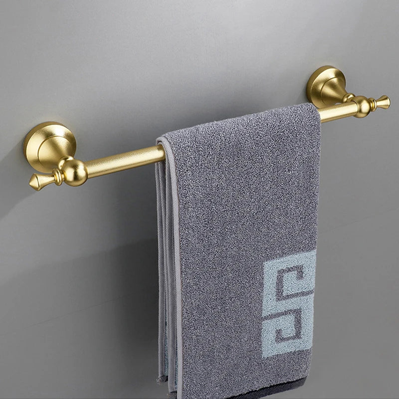 ensemble quincaillerie salle bain noir mat argent or porte serviettes anneau papier toilette crochet