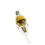 ampoule led e14 7w 9w transparente dorée argentée moderne 360° blanc froid 5500k 7000k