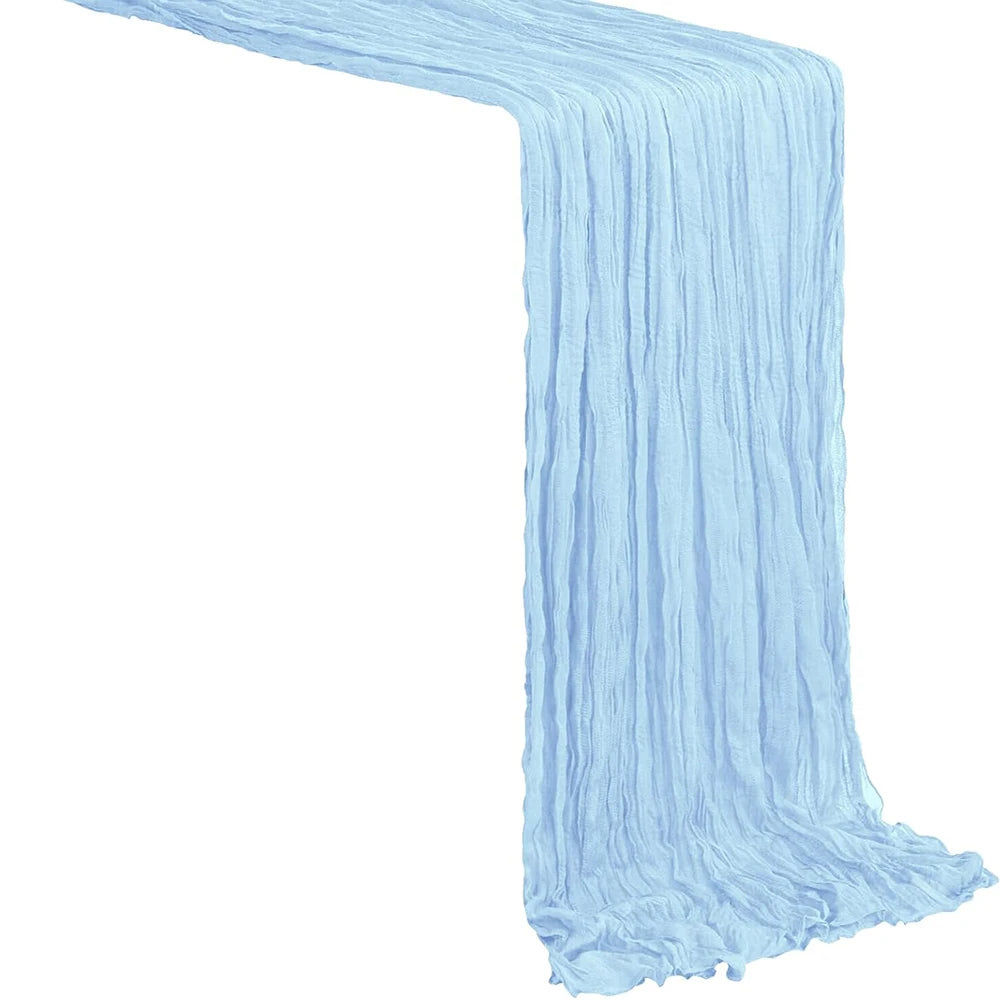 nappes décoratives table vert olive beige blanc plissées effet texturé rustiqueétalementsemi transparentDecorationChampêtre