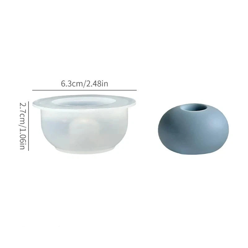 support fleurs silicone transparent tube lab animal compagnie moderne minimaliste