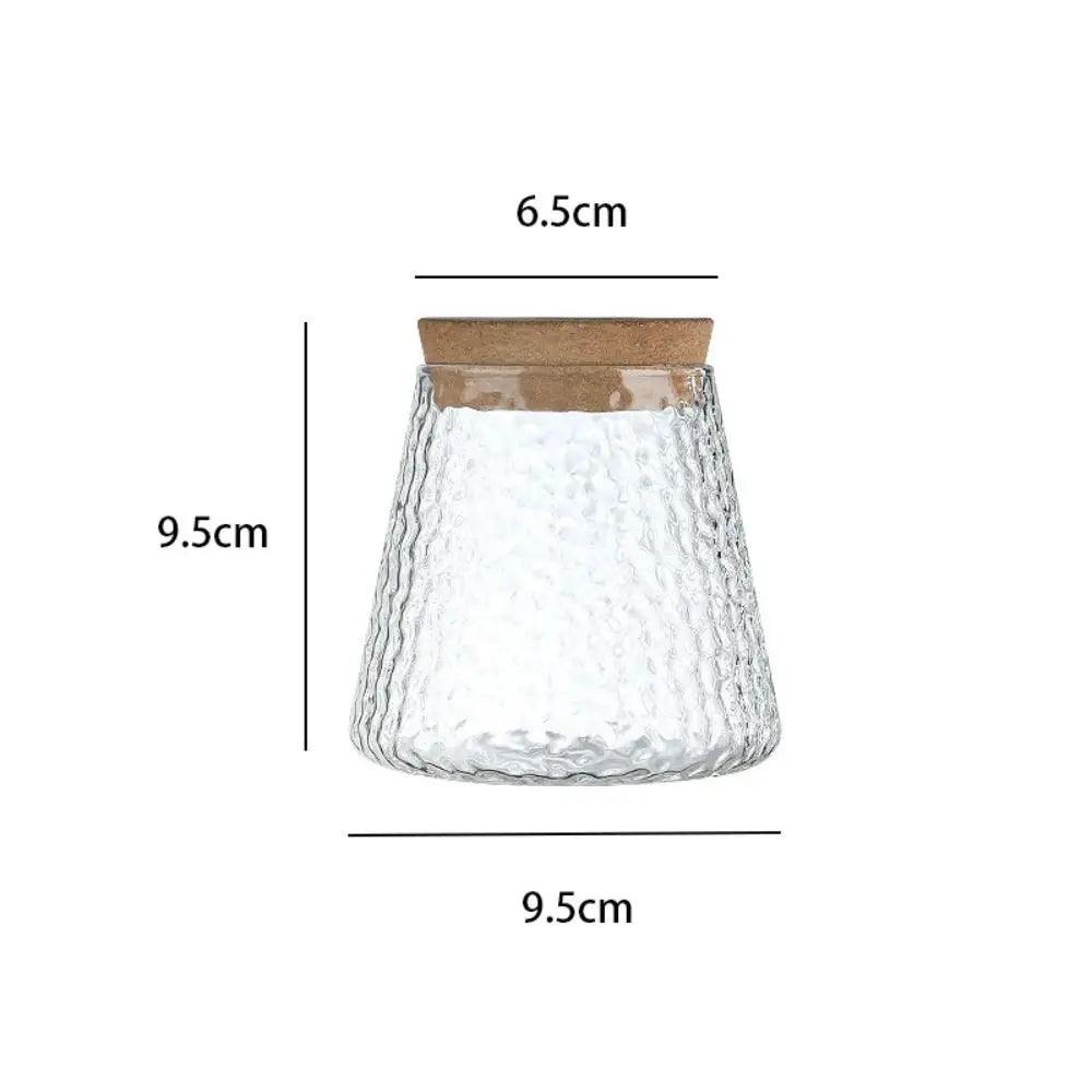 vase verre transparent moderne plante verte minimaliste bois naturel rond simple