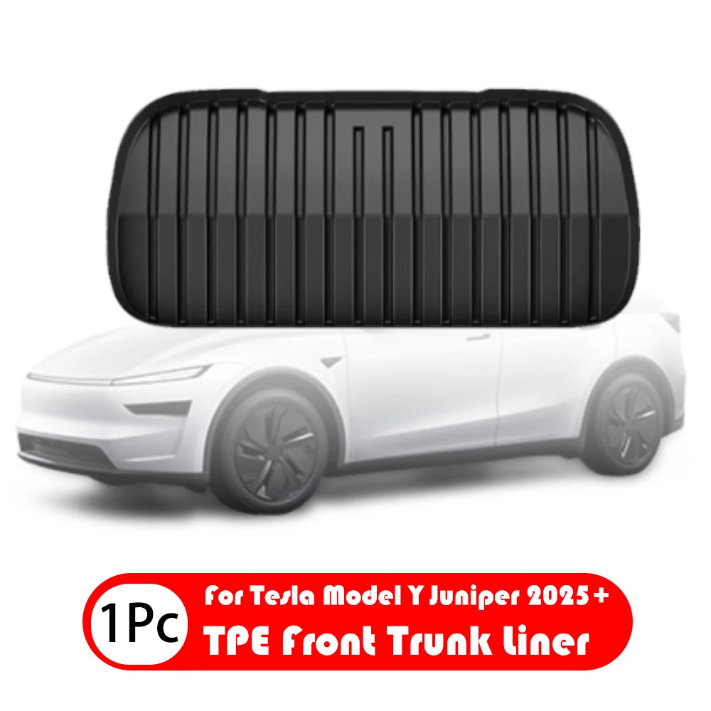 tapis sol voiture tesla model 2025 noir rayures horizontales imperméable anti poussière boucles minimaliste