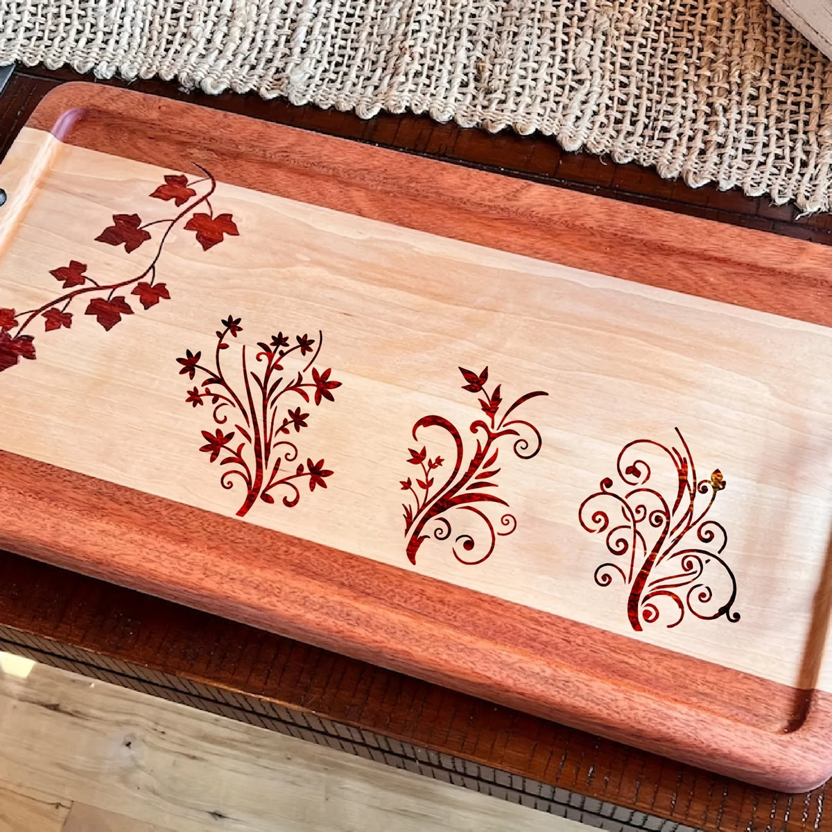 stencils peinture motifs floraux abstraits feuilles branches modernes artisanaux clips poignée zip
