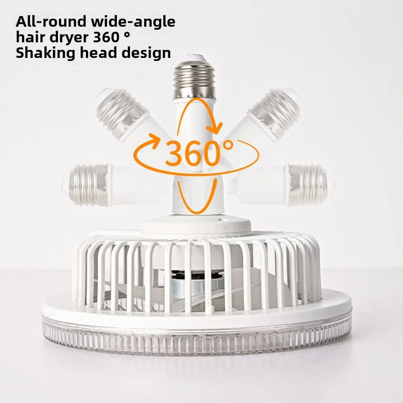 ventilateur led blanc moderne télécommande contemporain minimaliste autonome flux lumineux abs pc