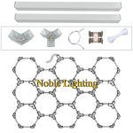 ruban led blanc hexagonal moderne adhésif 565mm 6500k 2000lm 50000h