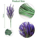 bouquet artificiel violet vert modernes petites feuilles intérieur decoration mariage anniversaire