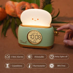 Réveil enfant avec fonction snooze et batterie rechargeable