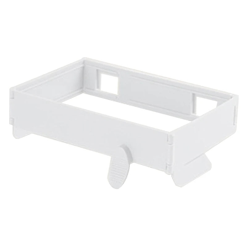 porte sac poubelle suspendu blanc transparent minimaliste attache placard rangement cuisine salle bains