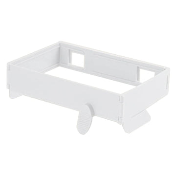 porte sac poubelle suspendu blanc transparent minimaliste attache placard rangement cuisine salle bains