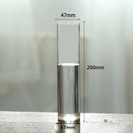vase verre transparent moderne décoration intérieure chambre fleurs artificielles inclusion hydroponique