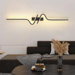 lumière murale moderne led contemporain éclairage chambre salon entrée télévision