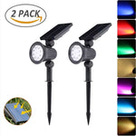 projecteur solaire led 9lumieres réglable moderne jardin étanche noir abs