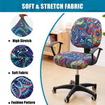 Détail du tissu élasthanne et polyester de la housse de chaise