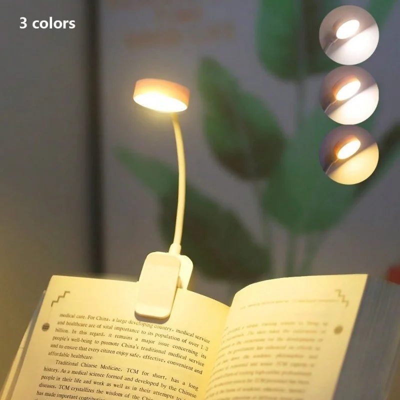 lampe lecture portable pince blanc rechargeable batterie sans fil minimaliste uplight chambre table